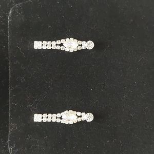 Faux Rhinestone Look Earrings